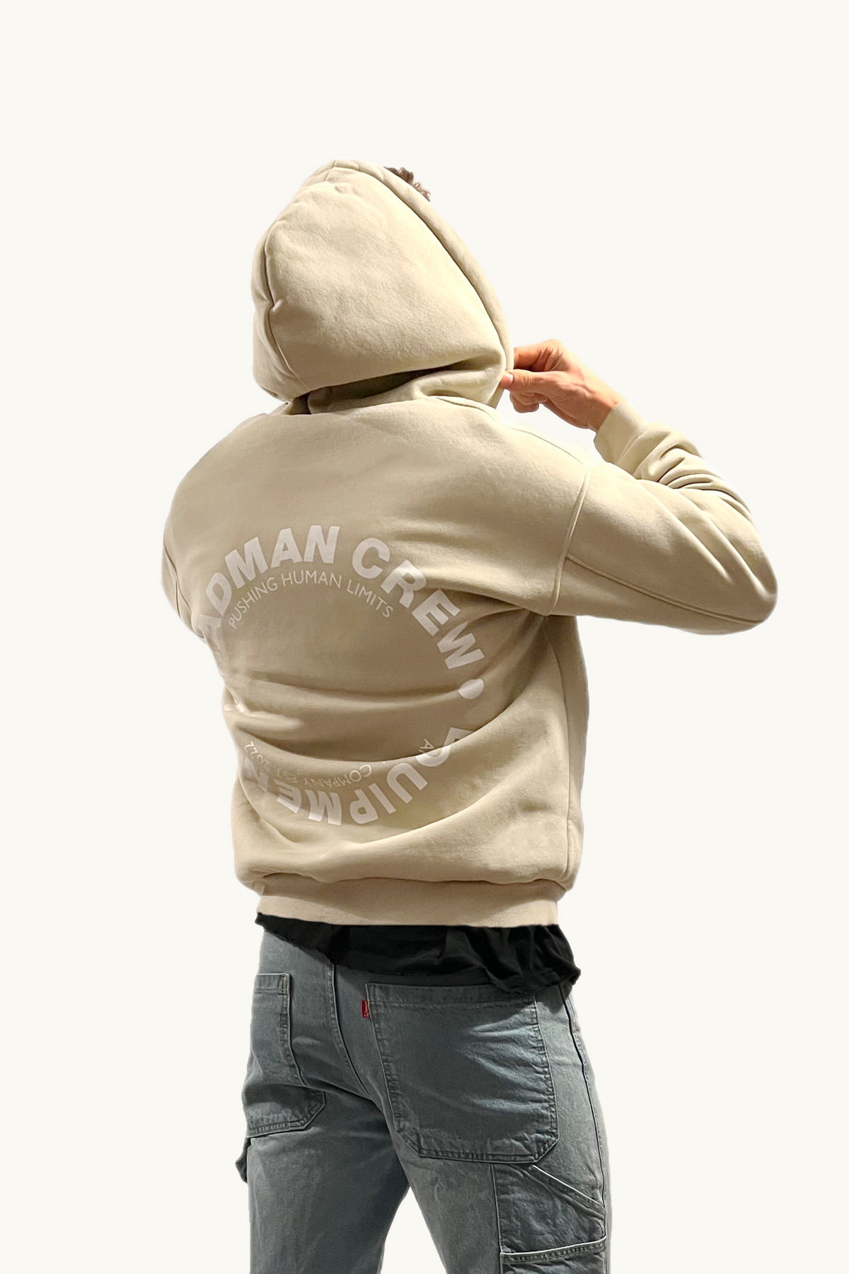crew zip hoodie