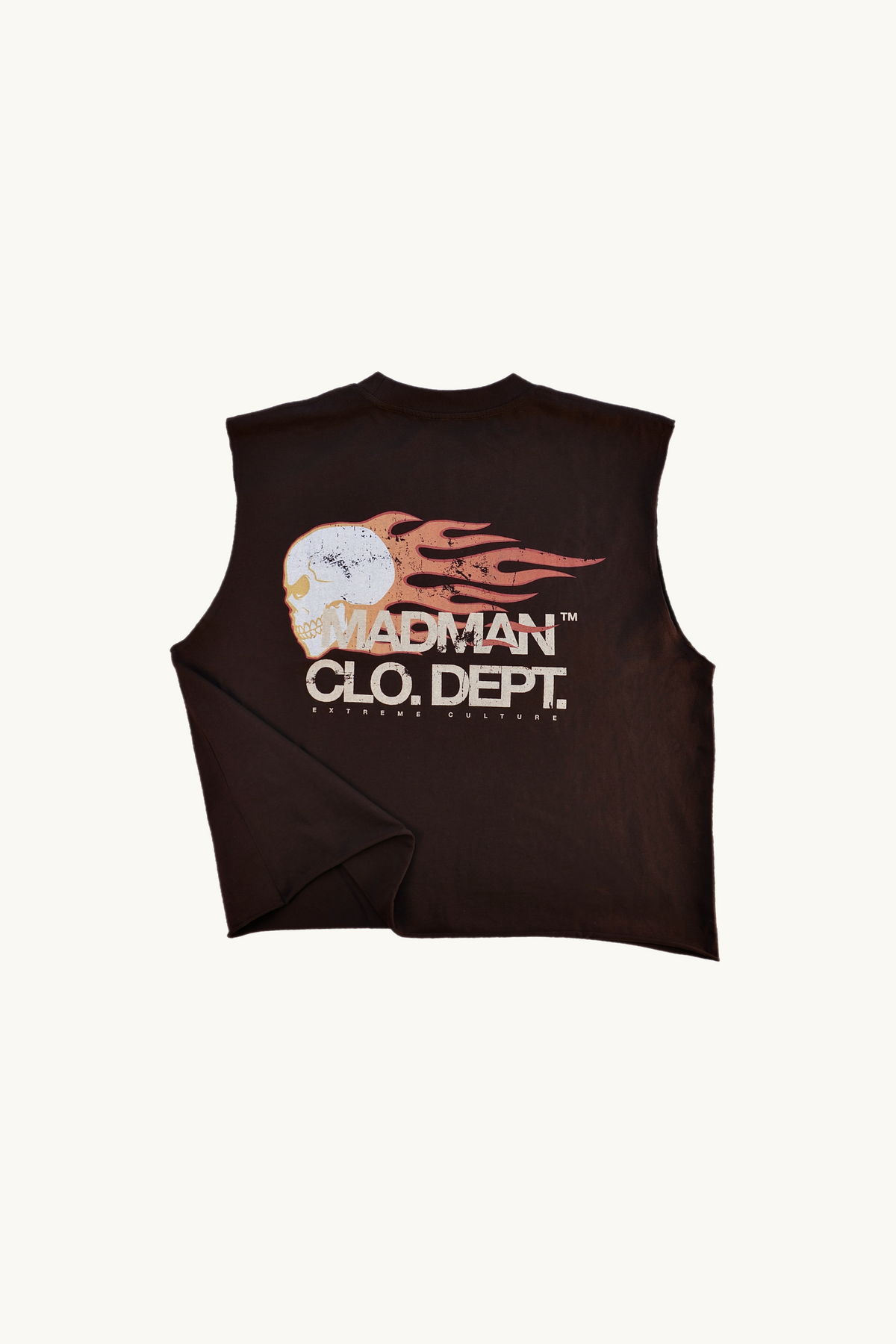 biker skull tank