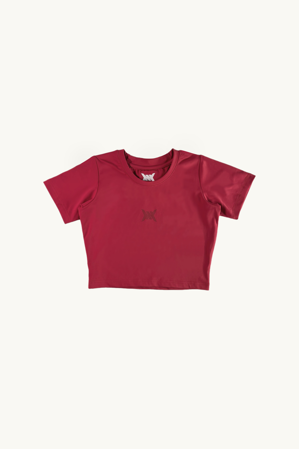cropped pressured air tee