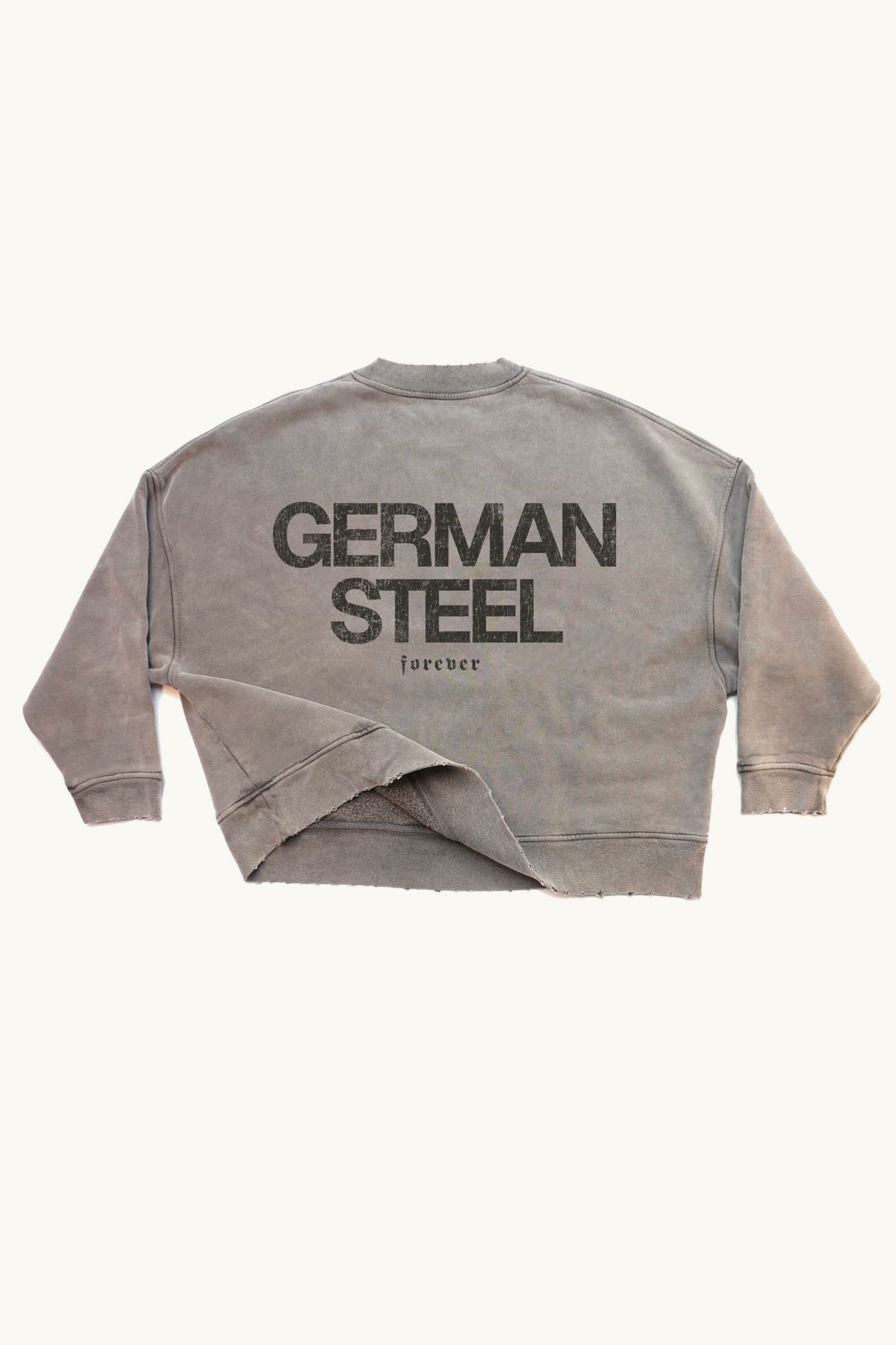 coming soon 12.01.27 12:00 (German steel sweatshirt)